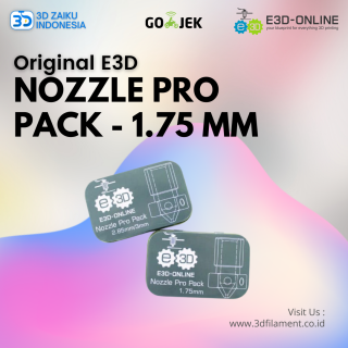 Original E3D Nozzle PRO Pack 1.75mm Mix Size from UK